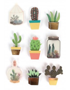 Stickers "Cactus" - 4 cm