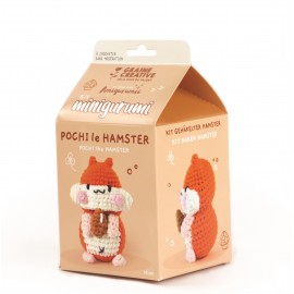 Minigurumi "Hamster" - 10 cm