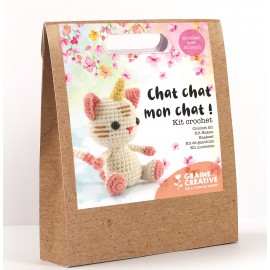 Kit Crochet "Chat Chat mon...
